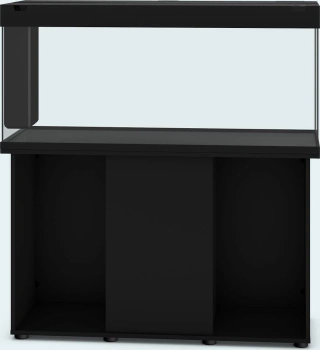Juwel Rio 240 LED Aquarium-Set mit Unterschrank, schwarz/schwarz, 240l