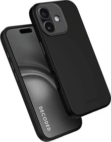 Decoded AntiMicrobial Silicone Back Cover für Apple iPhone 17 phantom black