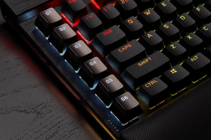 Corsair Gaming K100 RGB, Corsair OPX, USB, ND