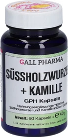 Süssholzwurzel + Kamille 350mg GPH Kapseln, 60 Stück