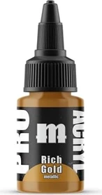 Monument Hobbies Pro Acryl Paints 028 rich gold, 22ml
