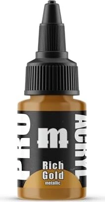 Monument Hobbies Pro Acryl Paints 028 rich gold, 22ml