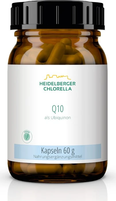 Heidelberger Chlorella Q10 als Ubiquinon Kapseln, 120 Stück