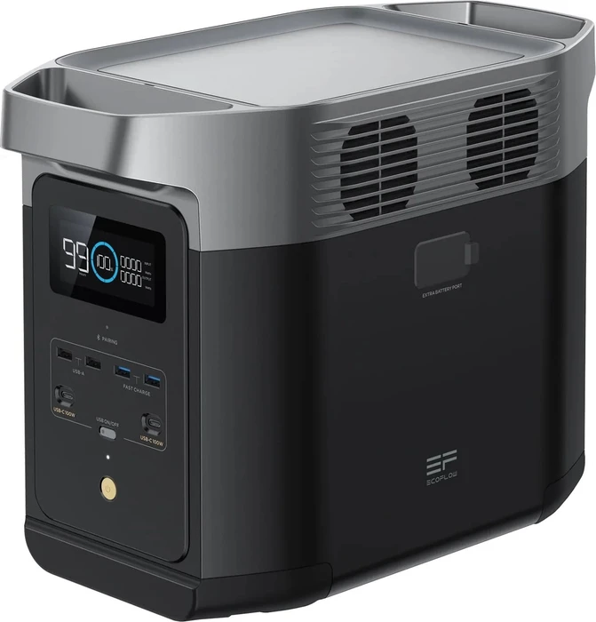EcoFlow DELTA 2 Power Station Solargenerator, 1024Wh