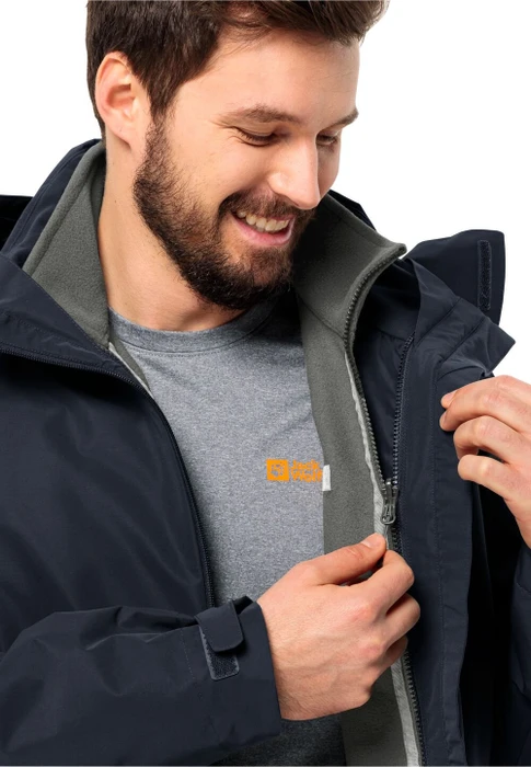 Jack Wolfskin Winterstein FZ Funktionsjacke slate (Herren)