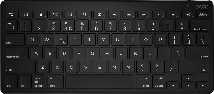 ZAGG Universal Tastatur schwarz, Bluetooth, DE