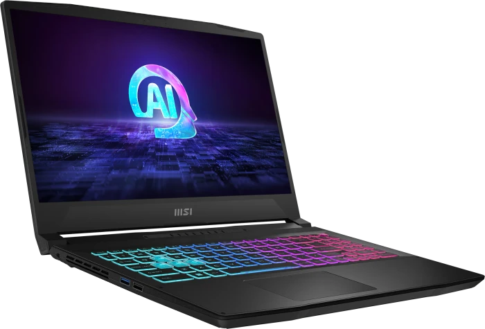 MSI Katana A15 AI B8VG-451, Black, Ryzen 7 8845HS, 16GB RAM, 512GB SSD, GeForce RTX 4060, DE
