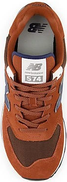 New Balance 574 aluminum grey/nb white