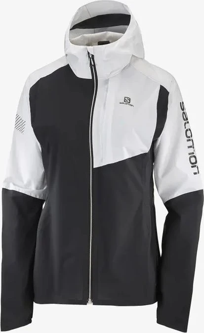 Salomon Bonatti Trail Funktionsjacke schwarz/weiß (Damen)
