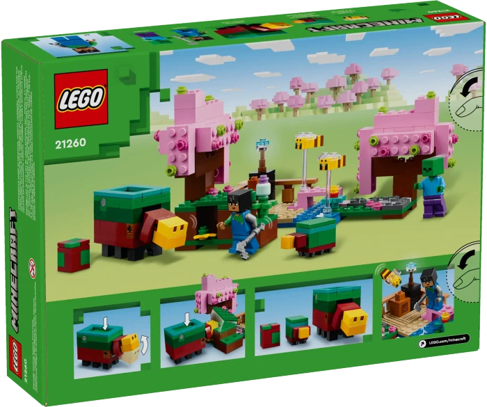 LEGO Minecraft - Der Kirschblütengarten