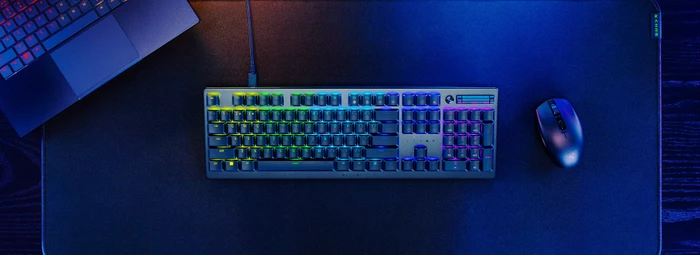Razer DeathStalker V2, Razer Low-Profile Linear Optical RED, USB, DE