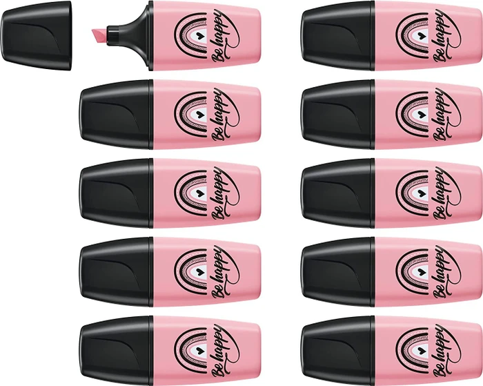 STABILO Boss Mini Pastellove rosa, 10er-Pack (07/129-7#10)