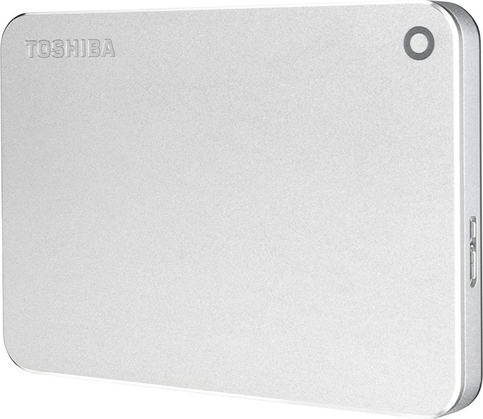 Toshiba Canvio Premium, silver-metallic, 1TB, USB 3.0 Micro-B