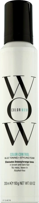 Color Wow Color Control Blue Toning + Styling Foam Dark Hair Schaumfestiger, 200ml