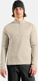 Odlo Essentials Light Mid Layer Half-Zip Funktionsshirt langarm agate gray (Herren)