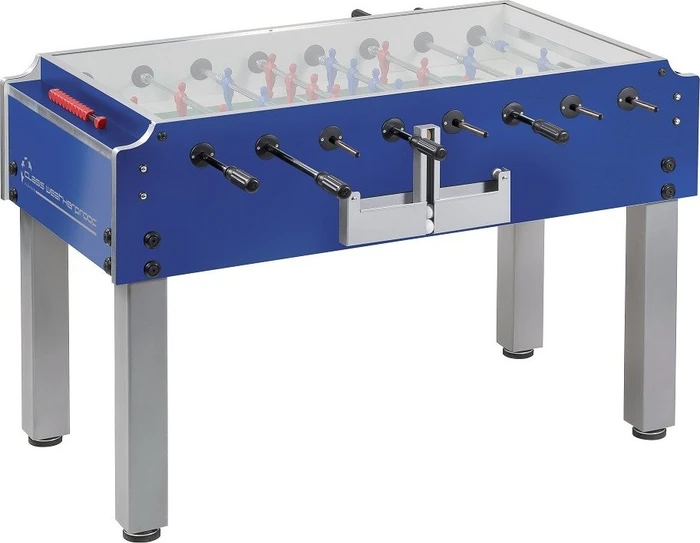 Garlando Master Class Outdoor Tischfußballtisch blau