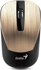 Genius NX-7015 V2 Wireless BluEye Mouse gold/schwarz, USB (31030019402)