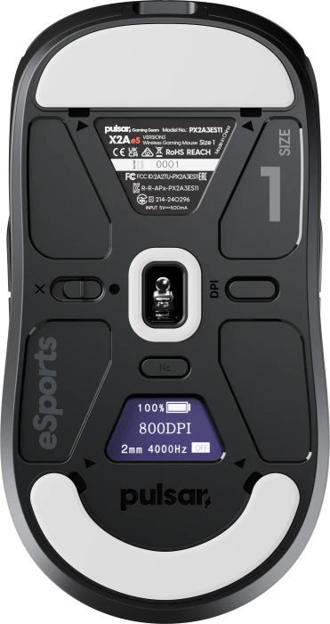 Pulsar Gaming Gears X2A v3 eS Medium Wireless schwarz, USB