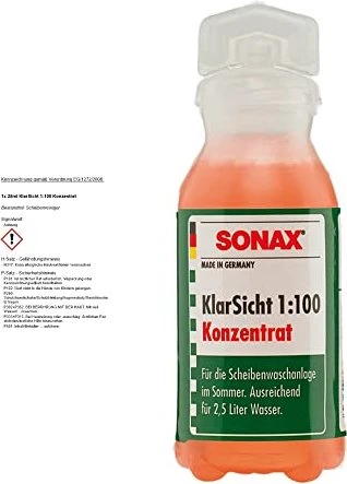 Sonax KlarSicht 1:100 Konzentrat Fresh 25ml