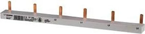 Siemens Stiftsammelschiene, Festlänge 210mm für AFDD 5SM601.-2, Stiftabstand 2TE Anschluss: 6 X 3-phasig