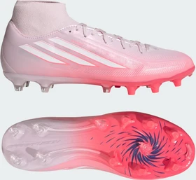 adidas F50 Sparkfusion League Mid Cut FG/AG solar turbo/cloud white/distilled pink (Damen)