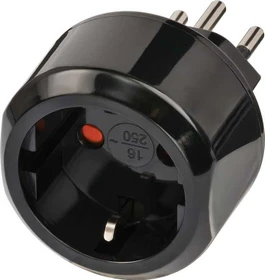 Brennenstuhl Reisestecker Schutzkontakt/CH mit 10A Sicherung