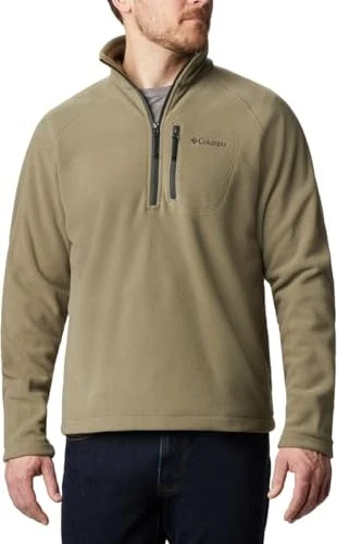 Columbia Fast Trek III Half Zip Fleece Pullover stone green/shark (Herren)