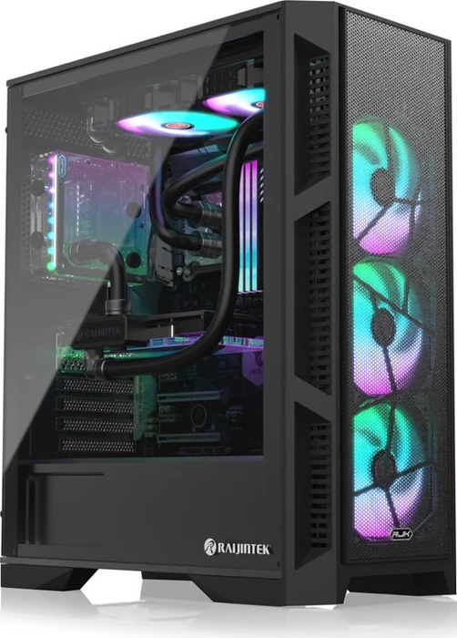 Raijintek Arcadia III, Glasfenster