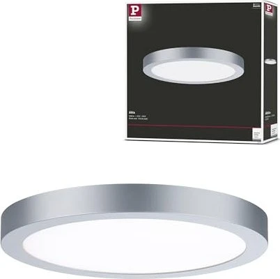 Paulmann Abia LED Deckenleuchte rund 22W chrom matt