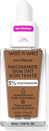 wet n wild BareFocus Niacinamide Skin Tint deep, 32ml