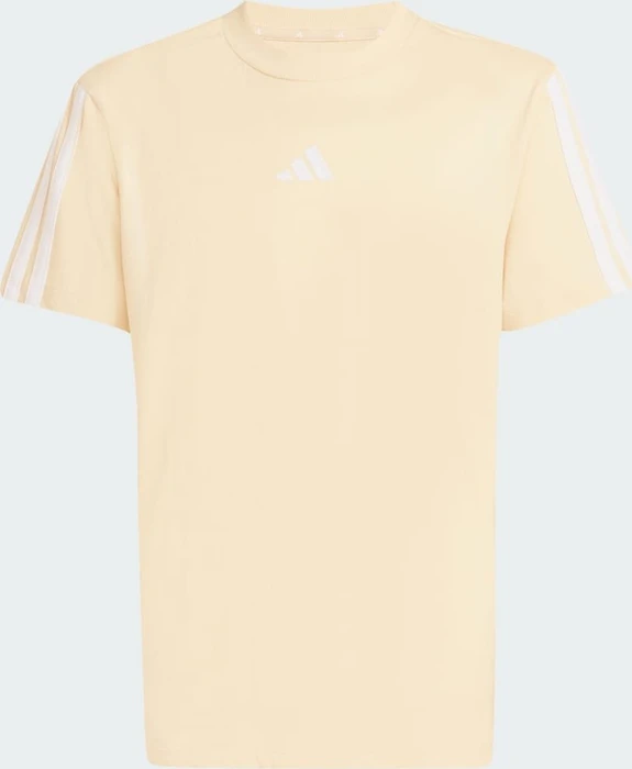adidas Essentials T-Shirt kurzarm crystal linen/white (Junior)