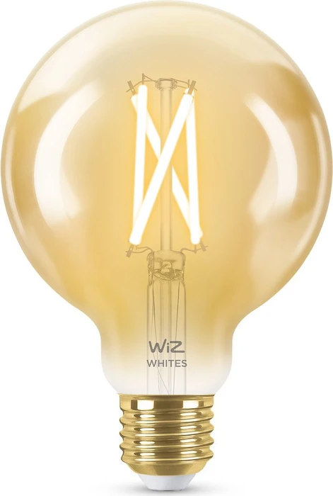 WiZ Amber Filament LED 6.7-50W E27 G95