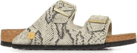 Birkenstock Arizona Veloursleder snake oyster (Damen)