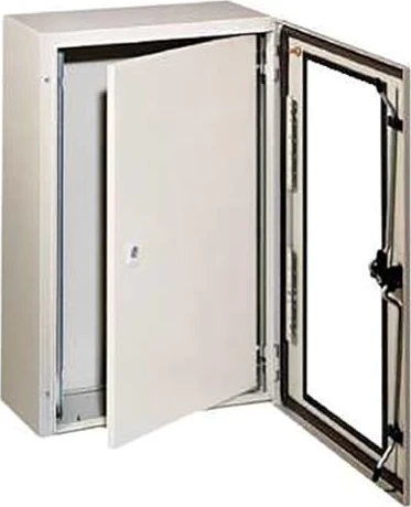 Schneider Electric Innentür für Gehäuse PanelSeT WM H400xB300, Stahl, RAL7035, Tiefeneinstellung