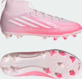 adidas F50 Sparkfusion League Mid Cut FG/AG solar turbo/cloud white/distilled pink (Junior)