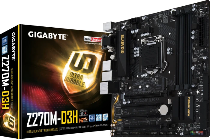 GIGABYTE GA-Z270M-D3H (Intel 1151)