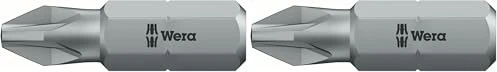 Wera 855/1 Z SB Pozidriv Bit 1/4", PZ2x25mm, 2 Stück