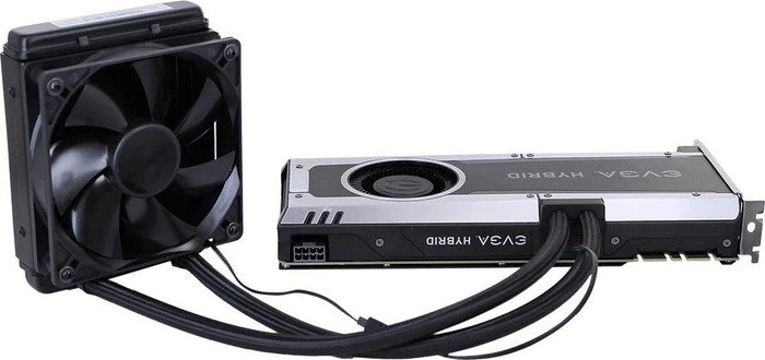 EVGA GeForce GTX 1080 Hybrid Gaming, 8GB GDDR5X, DVI, HDMI, 3x DP