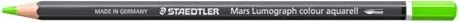 Staedtler Mars Lumograph colour aquarell 104 Aquarellstift gelbgrün, Kartonetui, 6er-Pack