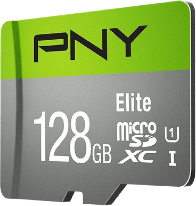 PNY Elite 128GB, UHS-I U1, Class 10