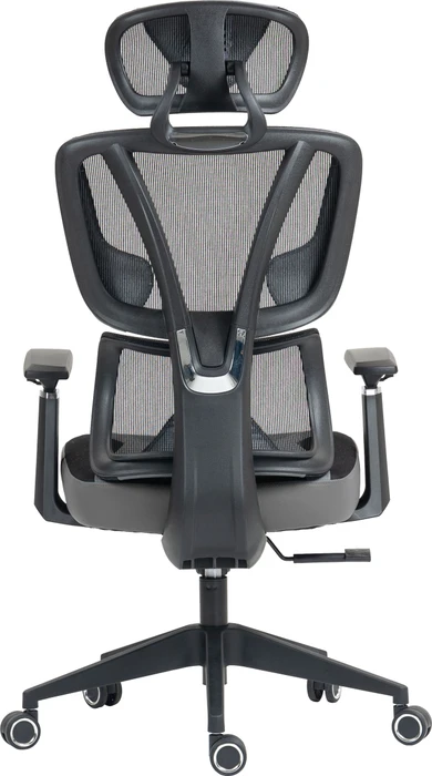 L33T-Gaming FuzionX Ergo Mesh Fabric Gamingstuhl, grau