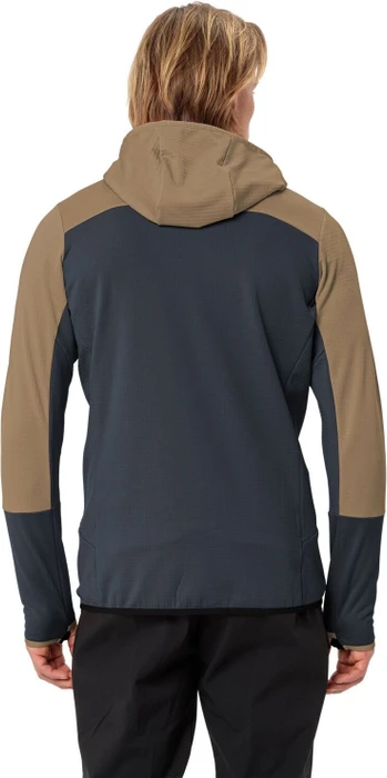 Vaude Monviso Hooded Grid Fleece Funktionsjacke oat (Herren)