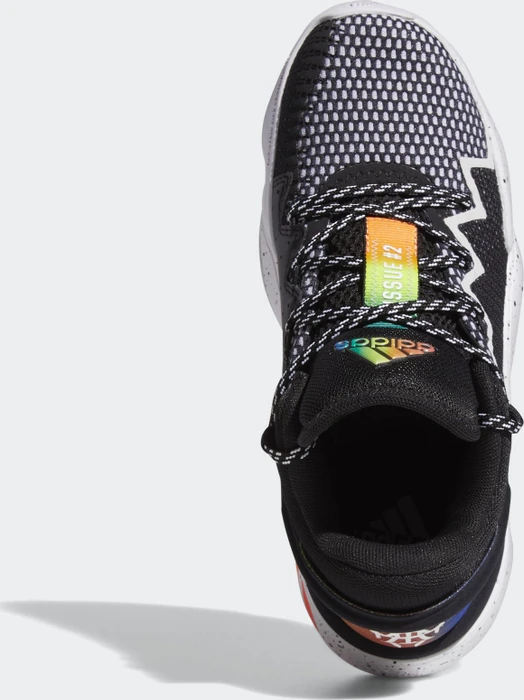 adidas D.O.N. Issue #2 core black/cloud white/solar red (Junior)