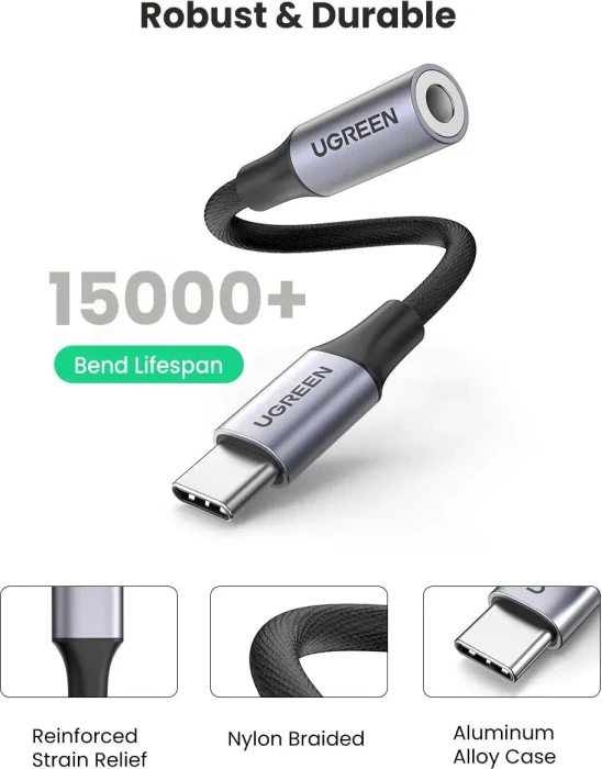 Ugreen USB-C auf 3.5mm-Klinke Audio Adapter