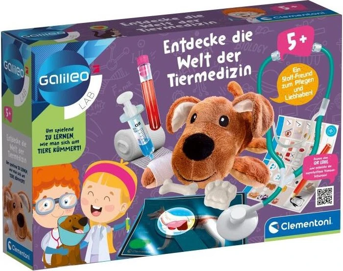 Clementoni Galileo Entdecke die Welt der Tiermedizin