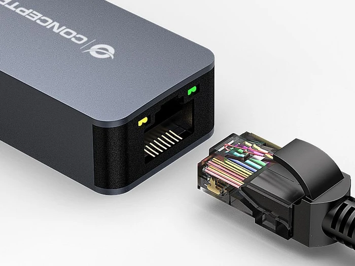 Conceptronic 2.5G-Ethernet-Adapter, USB-A 3.0 [Stecker]