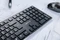 Cherry KW X ULP, schwarz, LEDs weiß, MX ULP Tactile, USB/Bluetooth, DE Vorschaubild