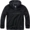 Brandit Teddyfleece Worker Hoodie schwarz (Herren) Vorschaubild