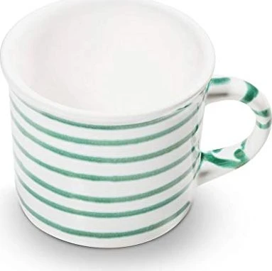 Gmundner Keramik Grüngeflammt Kaffeetasse 240ml