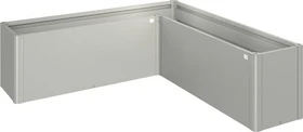 Biohort Pflanzbeet Belvedere L200Midi Hochbeet 201x201cm quarzgrau-metallic